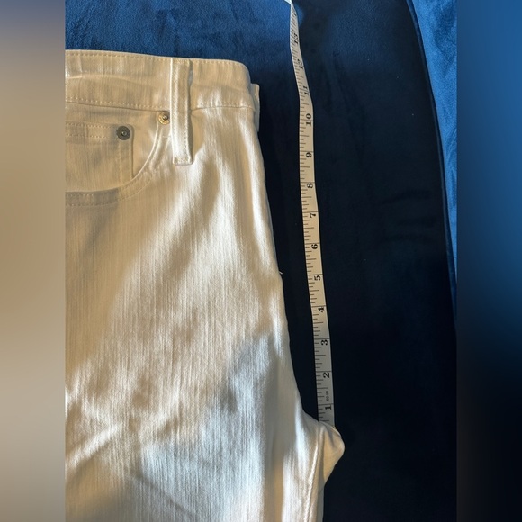 J.Crew white curvy toothpick jeans size 26 - Picture 7 of 7